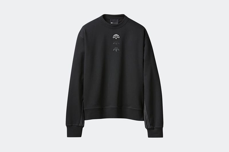 Adidas upside shop down logo sweatshirt