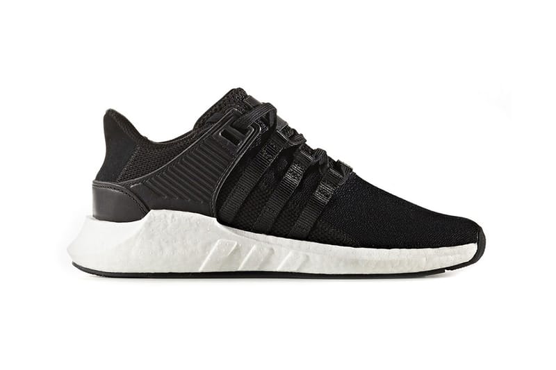 Adidas originals cheap eqt support black