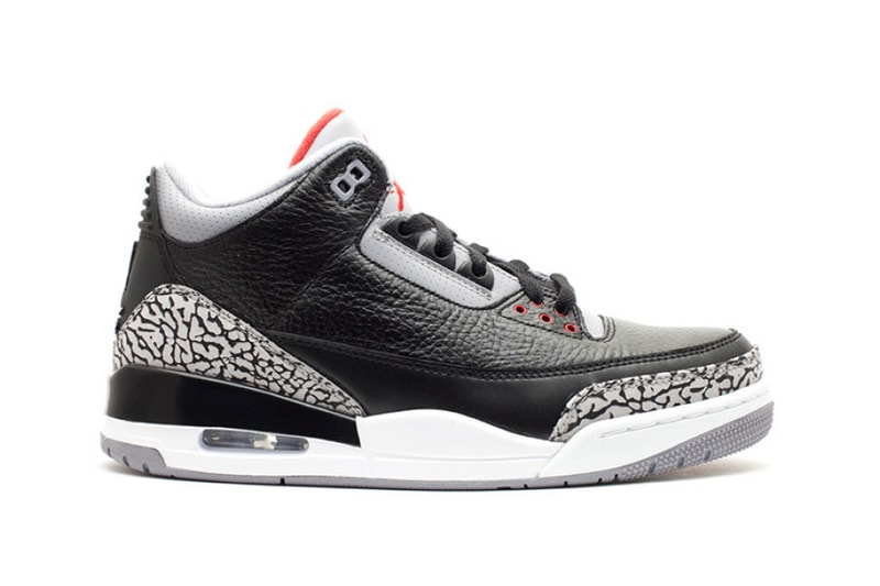 Air Jordan 3 Black Cement Releasing in 2018 | Hypebeast