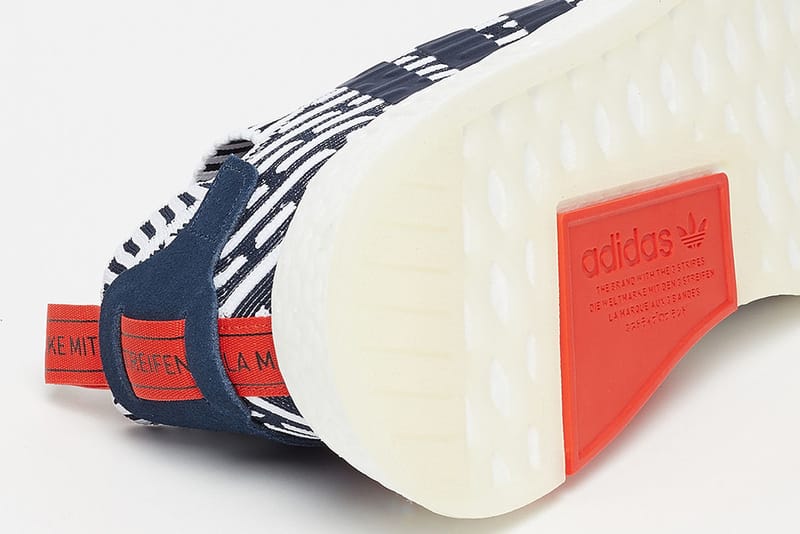 Nmd r2 navy white red sale