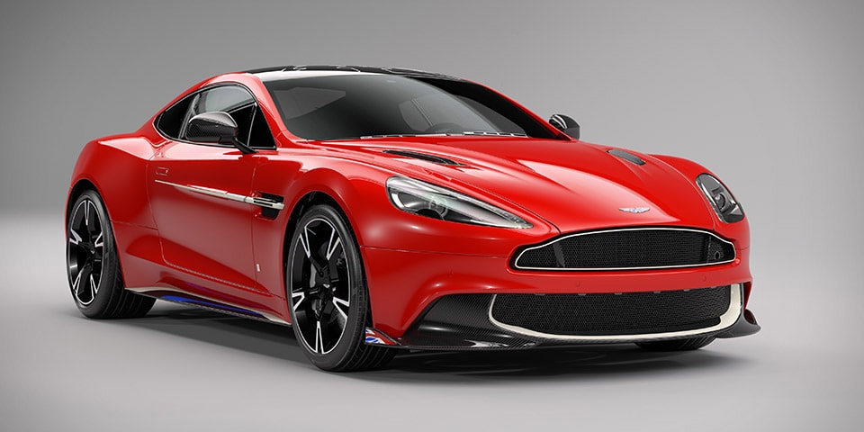 Этот Aston Martin Vanquish S Red Arrows получил влияние Королевских ВВС