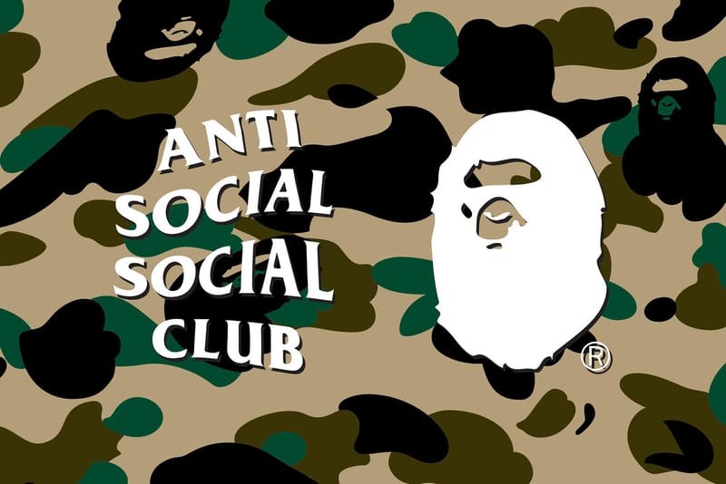 BAPE ASSC ANTI SOCIAL SOCIAL CLUB