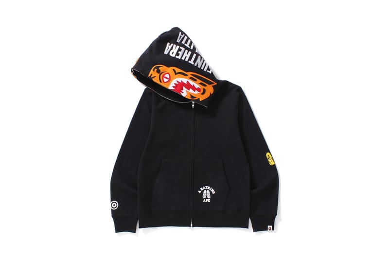 Tiger shark hot sale bape hoodie