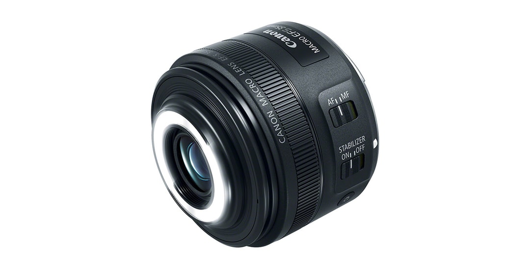 Новый макрообъектив Canon 35 мм имеет встроенную кольцевую подсветку