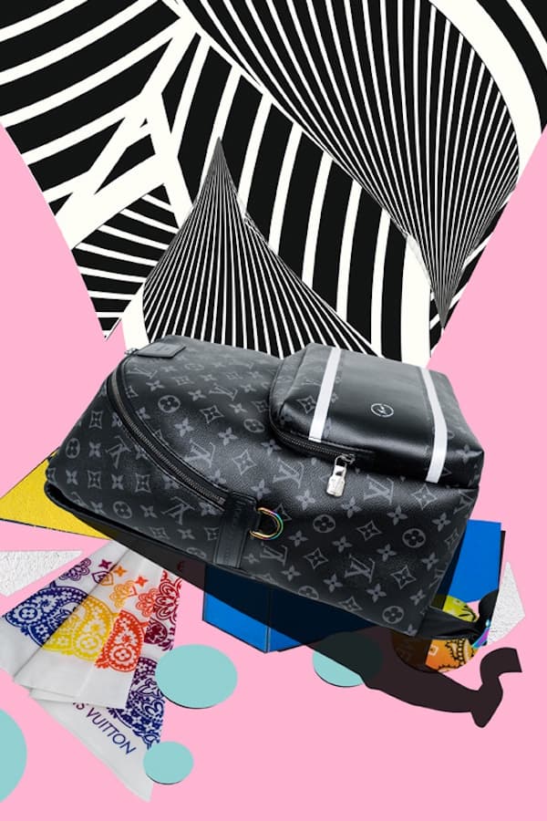 fragment design x Louis Vuitton �ELLE MEN� Editorial