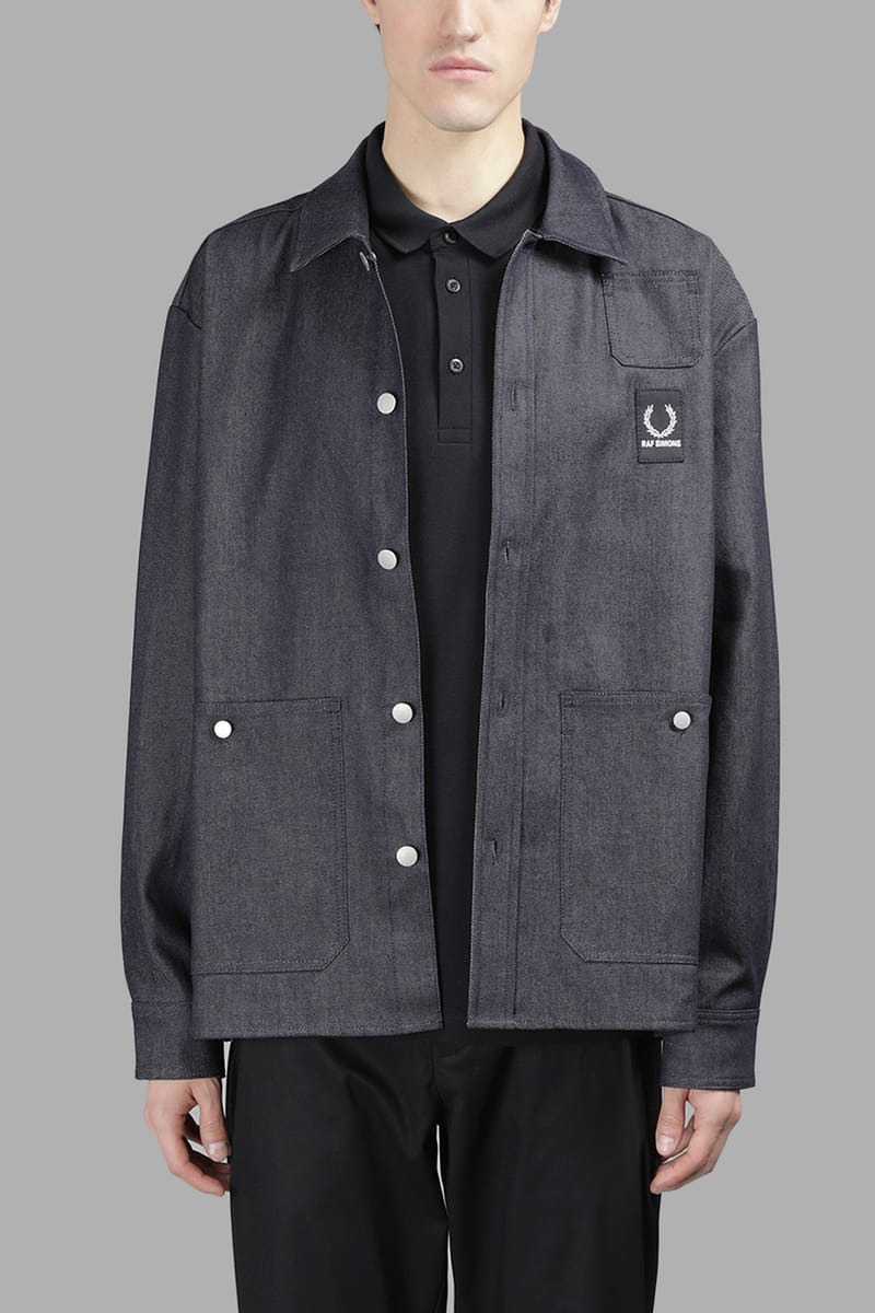 Buy Fred Perry x Raf Simons Denim Jacket | Hypebeast