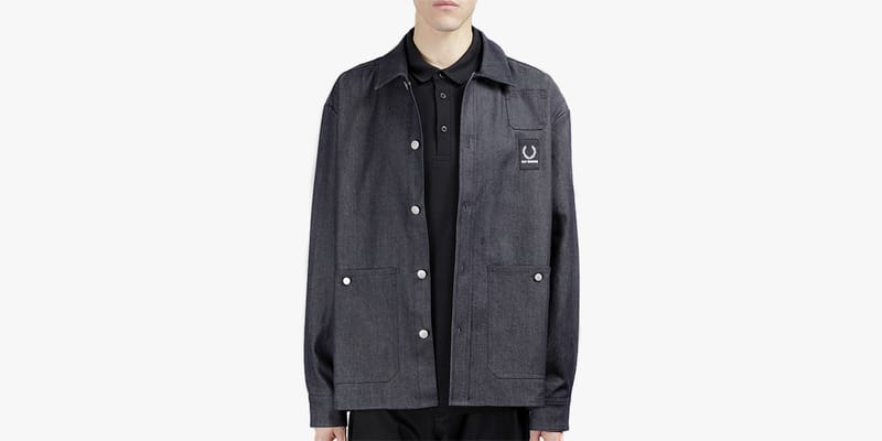 Fred perry denim jacket sale