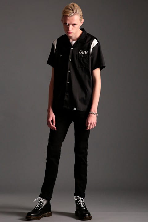 bedwin GB SKINS ボーリングシャツ BEDWIN & THE HEARTBREAKERS BOWLING SHIRT GB SKINS x BEDWIN