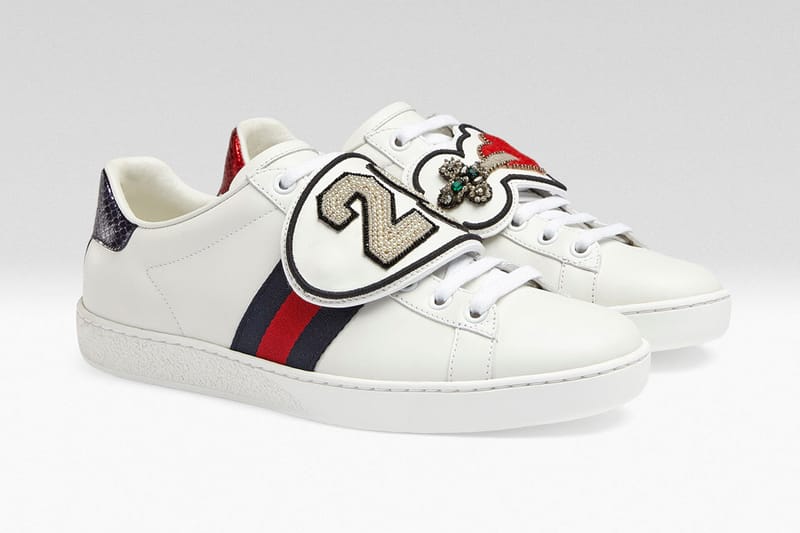 Gucci sneakers sale removable patches