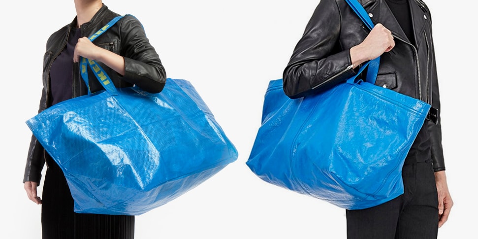 IKEA on Balenciaga's Copycat Tote Bag | Hypebeast
