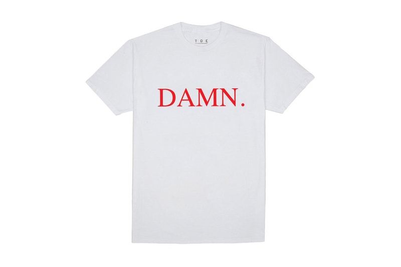 Tde Launches Damn Merch For Kendrick's New Album 