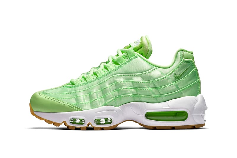 air max 95 lime green and grey