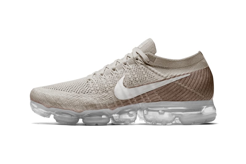 Nike air hotsell vapormax flyknit beige