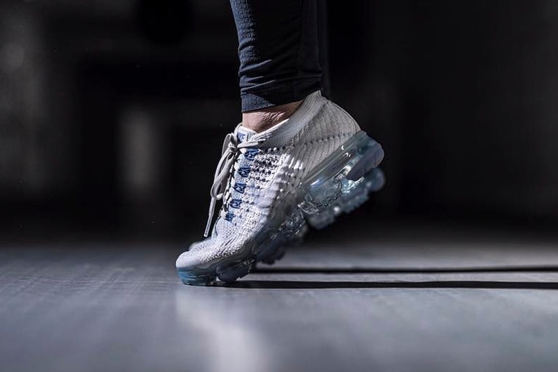nike vapormax white blue yellow