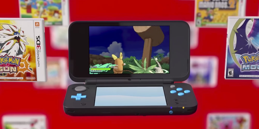 Nintendo представляет новую консоль 2DS XL