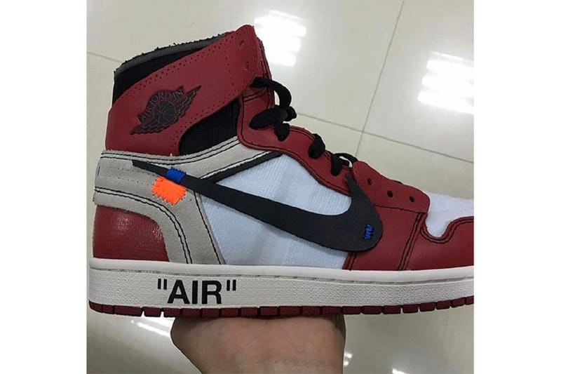 Jordan 1 best sale collab off white