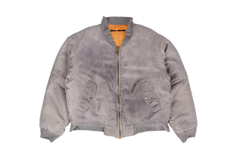 PROPER GANG WASHED MA1 BOMBER JACKET