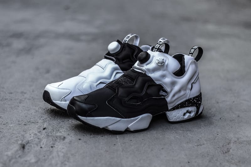 Black reebok clearance insta pump fury