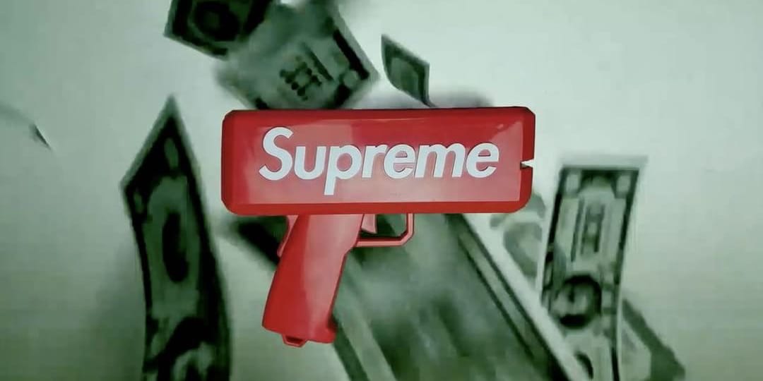 Supreme's Cash Cannon in Action | HYPEBEAST