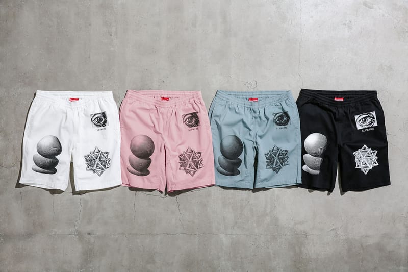 Supreme mc 2025 escher shorts