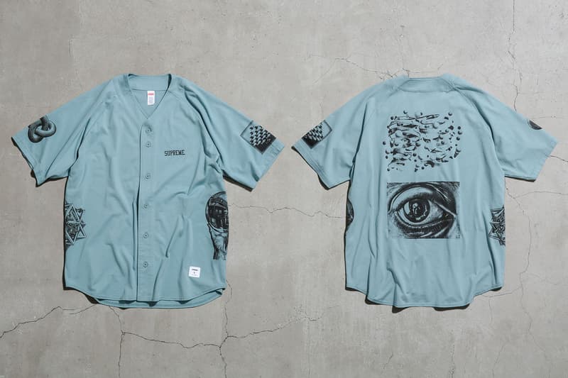 supreme mc escher shirt