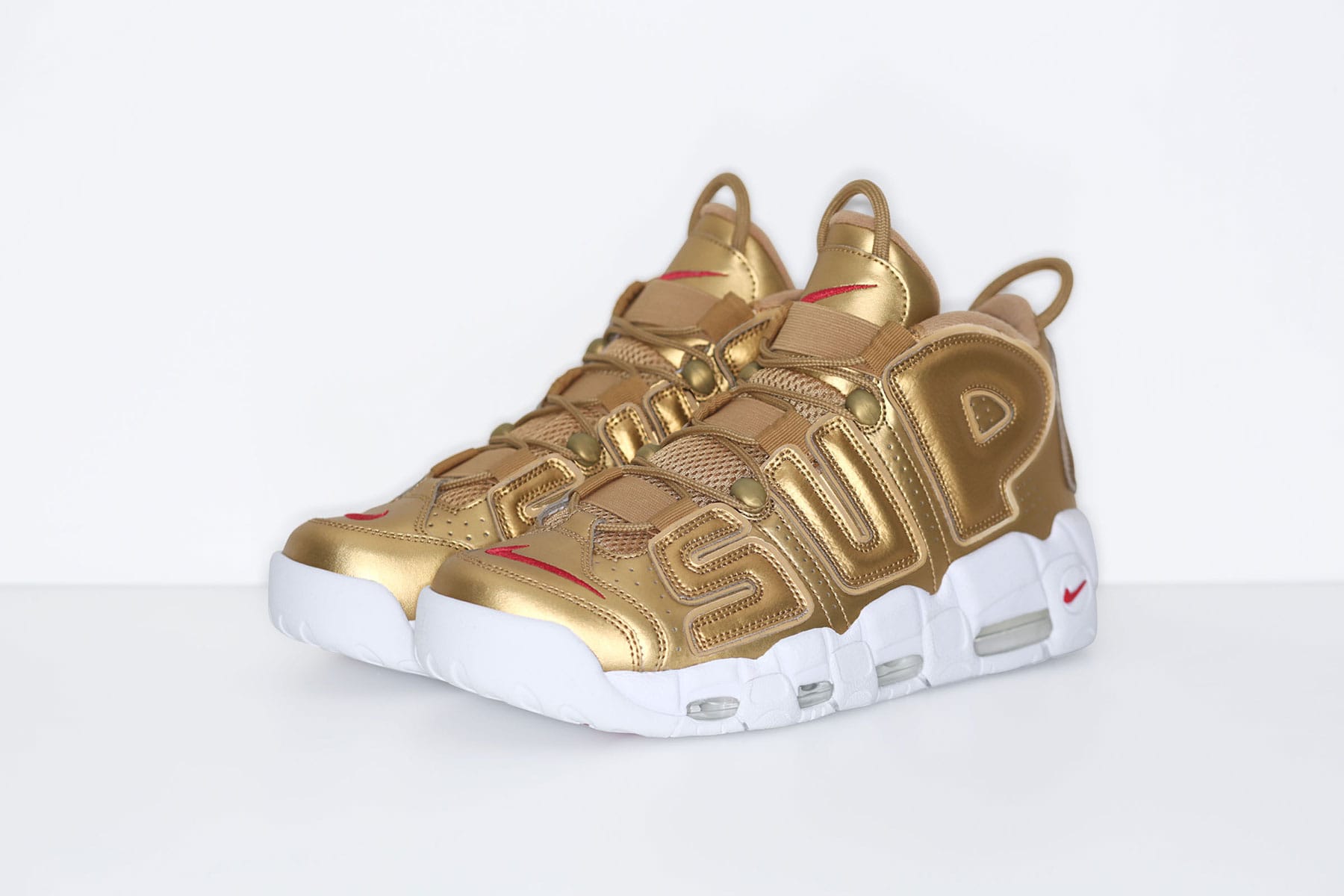 Supreme x Nike Air More Uptempo Official Release Info & Images 