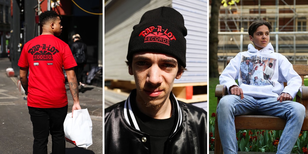 Supreme x Rap-A-Lot Records 2017 London Lineup | Hypebeast
