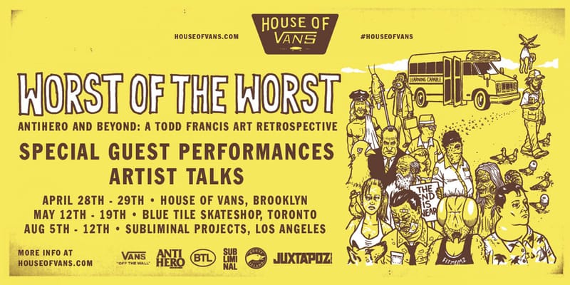 Vans x Todd Francis Art Shows | Hypebeast