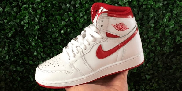 metallic red 1's