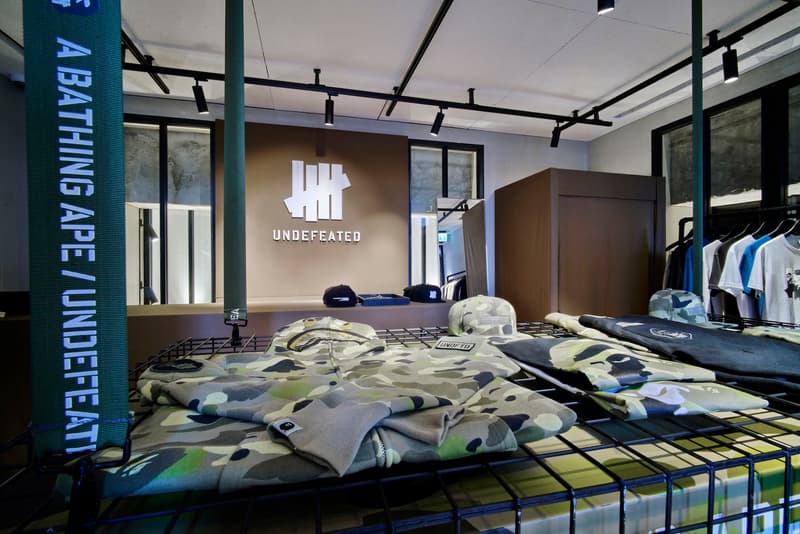 UNDEFEATED x BAPE Hong Kong PopUp Store 2017 Hypebeast