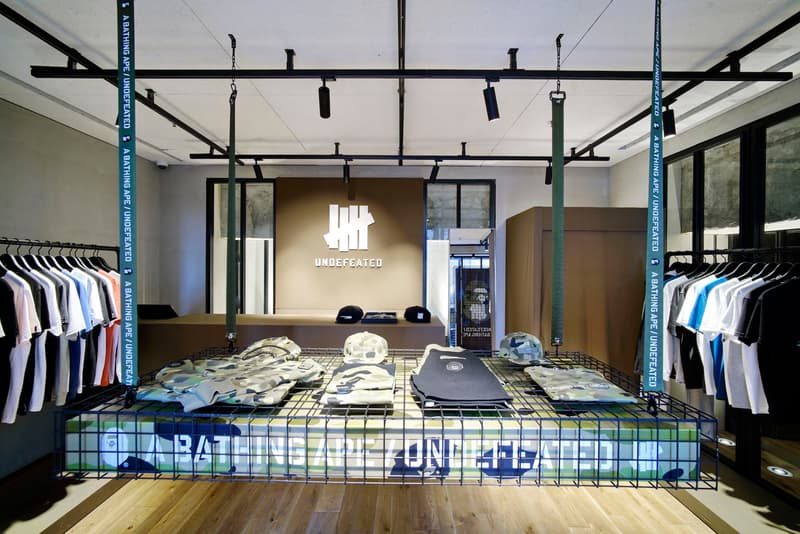UNDEFEATED x BAPE Hong Kong PopUp Store 2017 Hypebeast