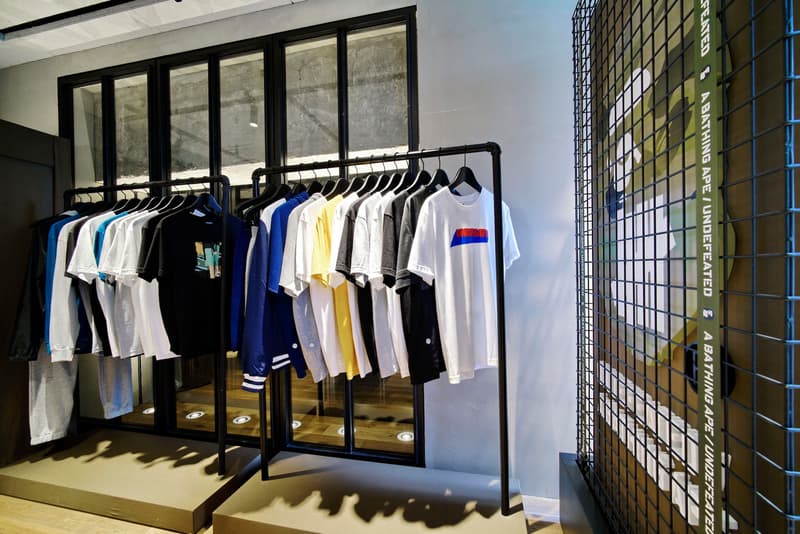 UNDEFEATED x BAPE Hong Kong PopUp Store 2017 Hypebeast
