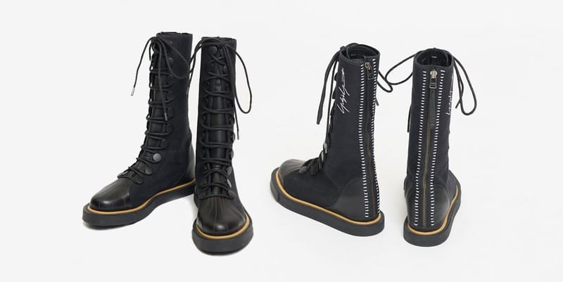 Yohji Yamamoto x adidas 80s Punk Long Boots | Hypebeast