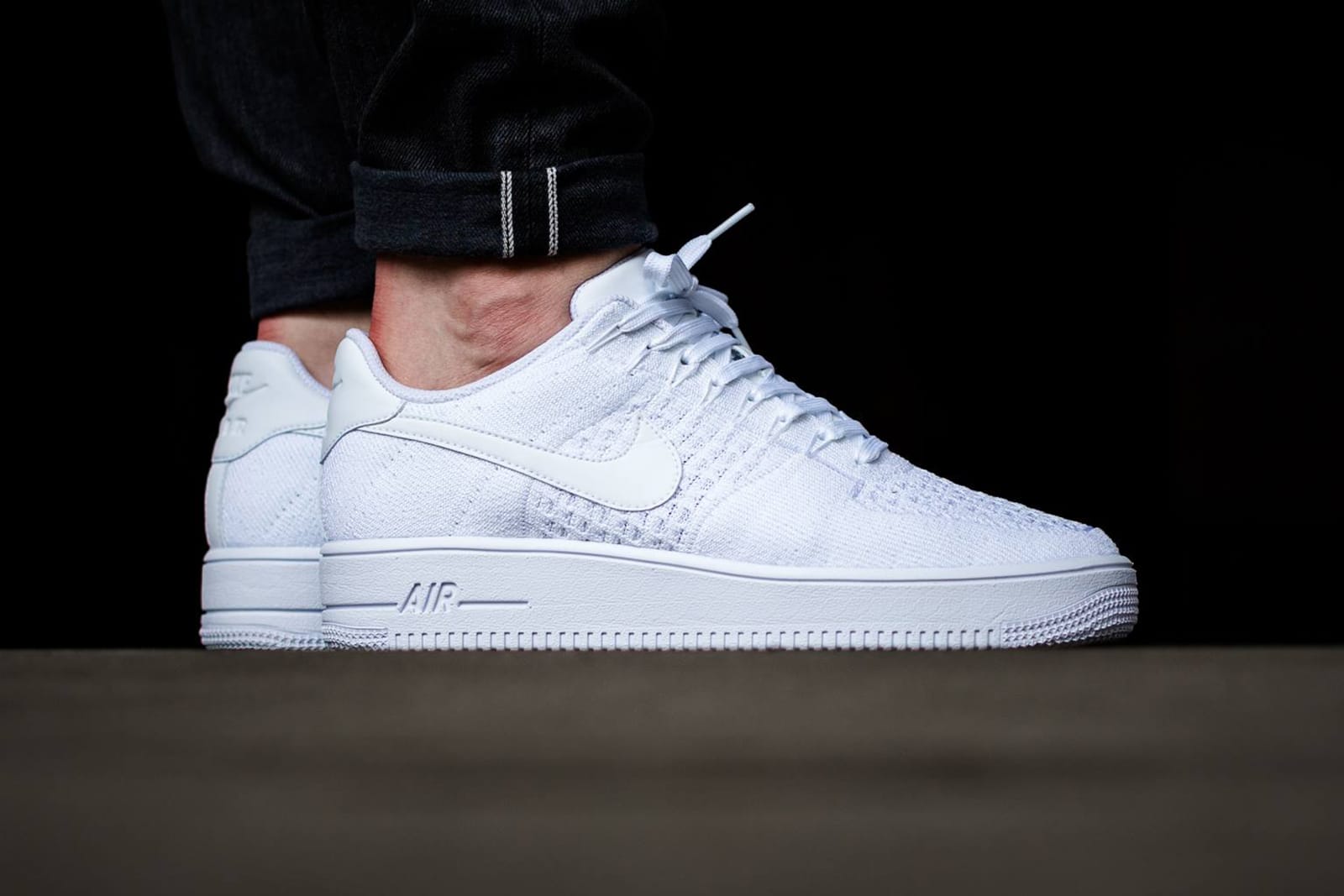 Nike Air Force 1 One Ultra Flyknit Low White