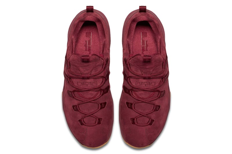 Lebron 13 cheap low burgundy