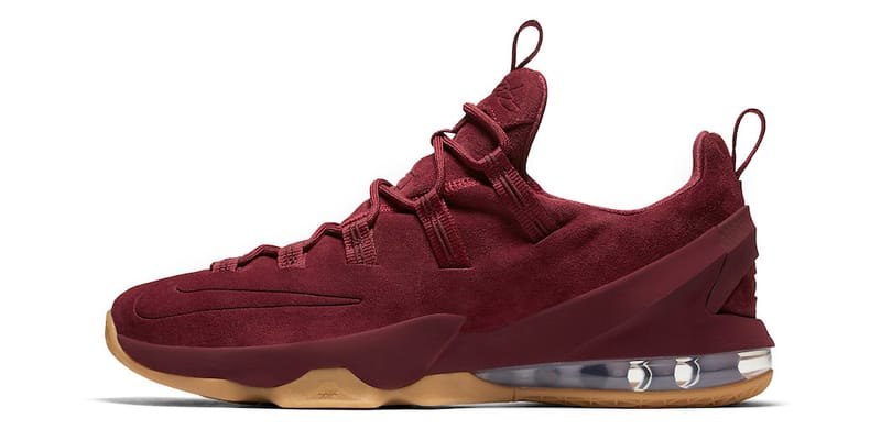 Lebron 13 low store maroon