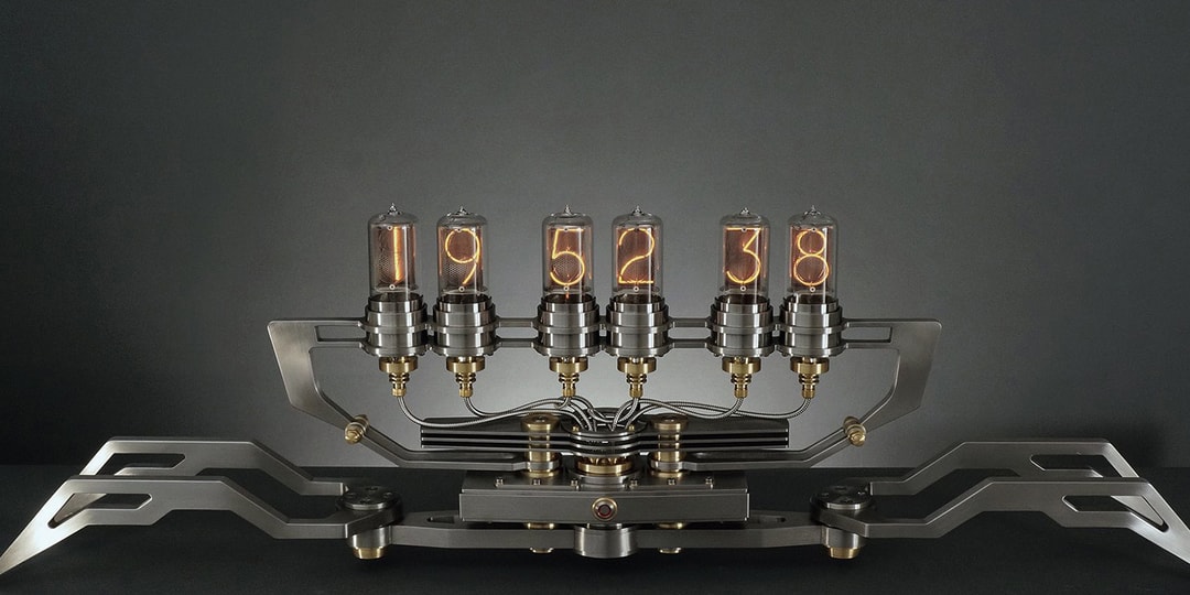Nixie Machine II Clock From M.A.D Gallery | Hypeart