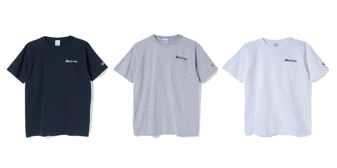 Stüssy & Champion Tokyo and Osaka Exclusive Tees | Hypebeast