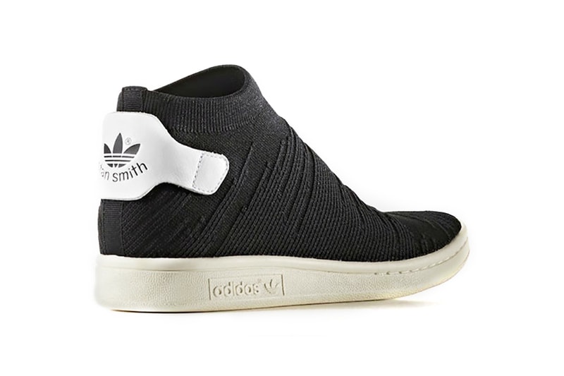 adidas stan smith sock primeknit black