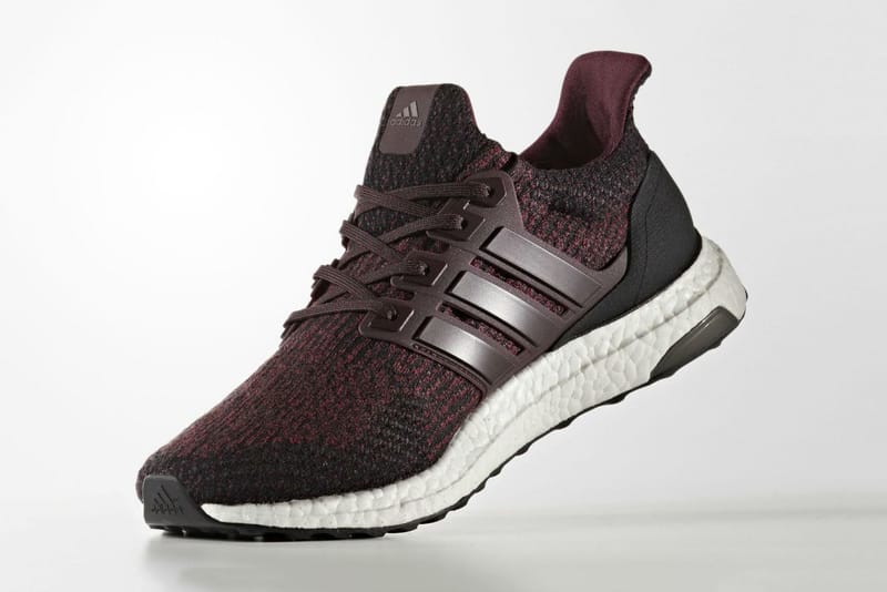 Ultra boost 3.0 clearance dark burgundy on feet