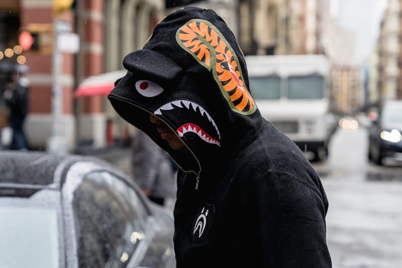 Hypebeast best sale shark hoodie