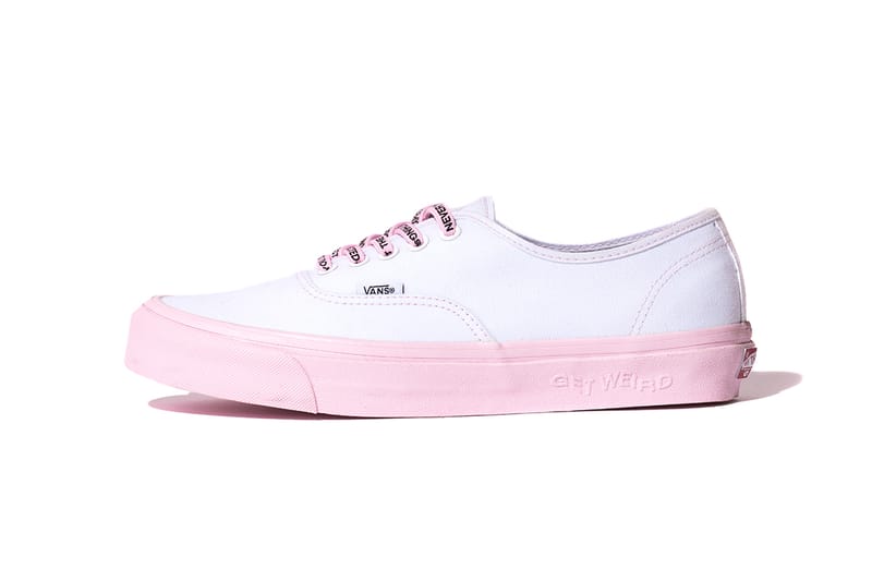 Pink and outlet white vans meme