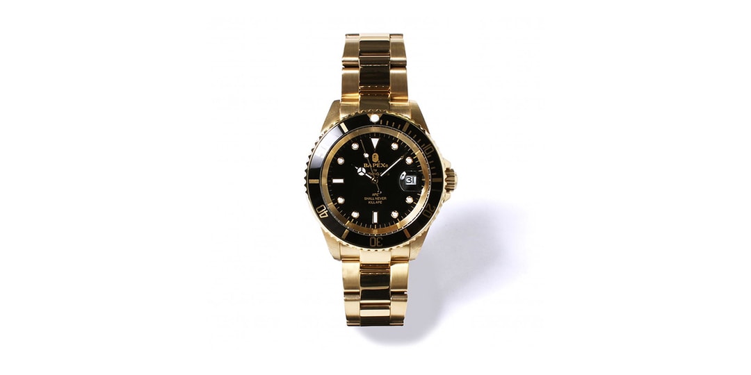BAPE выпустила еще три экологически чистых часа BAPEX TYPE-1