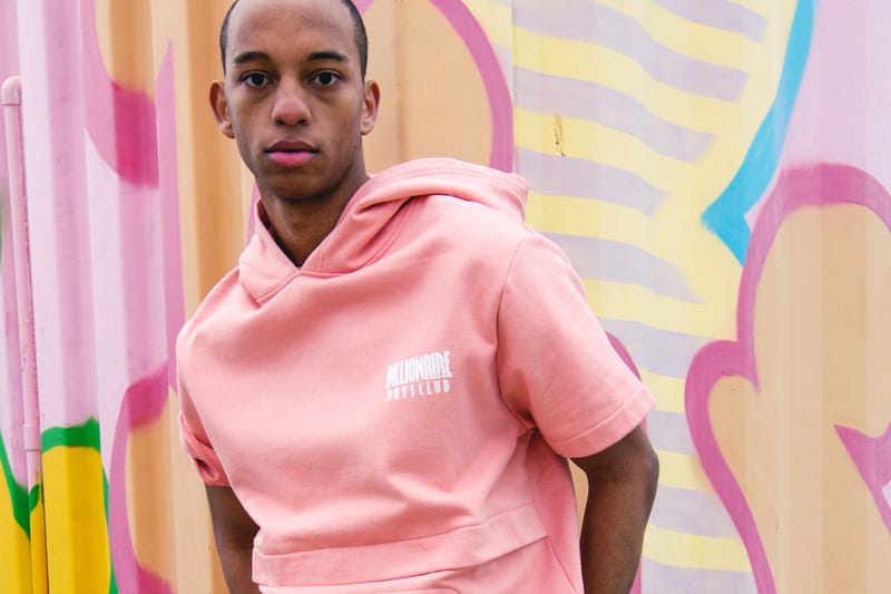 Billionaire boys outlet club pink hoodie