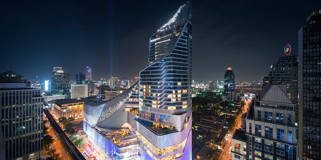 Центральное посольство в Бангкоке дополнено 3D-изогнутой архитектурой, вдохновленной бесконечностью