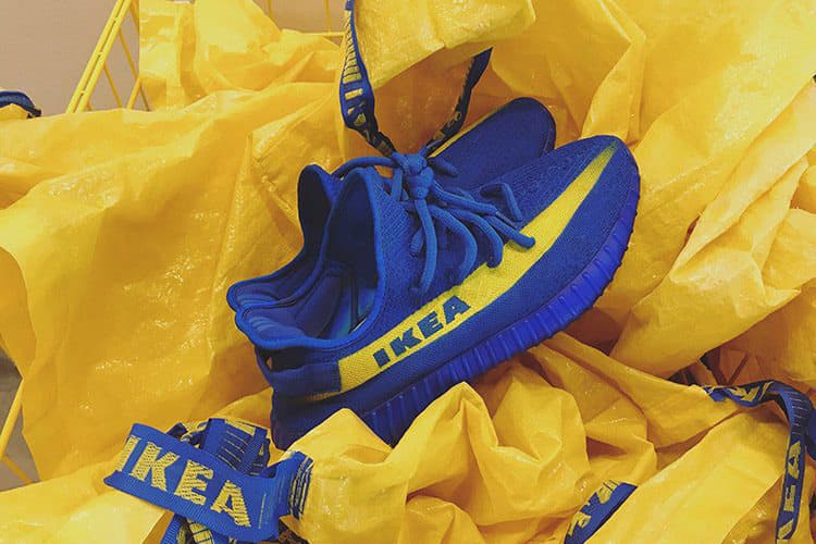 Yeezy Boost 350 V2 IKEA Customs by Mache Hypebeast