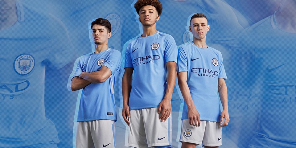 Manchester City FC 2017/18 Nike Home Kit | HYPEBEAST