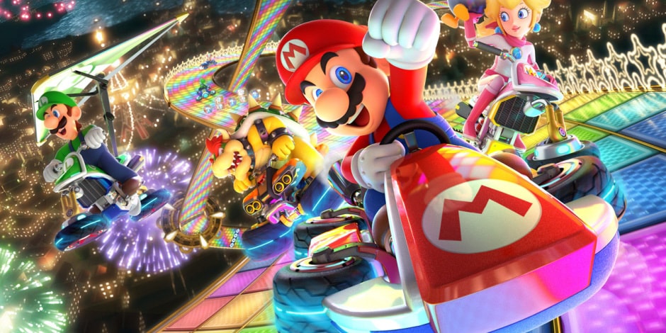 Почти половина владельцев Nintendo Switch уже приобрели Mario Kart 8 Deluxe.