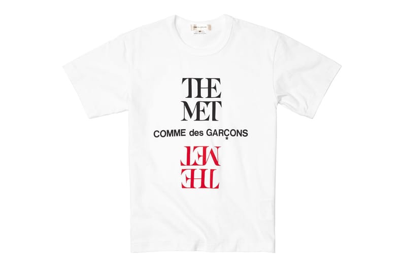 The met comme 2025 des garcons shirt