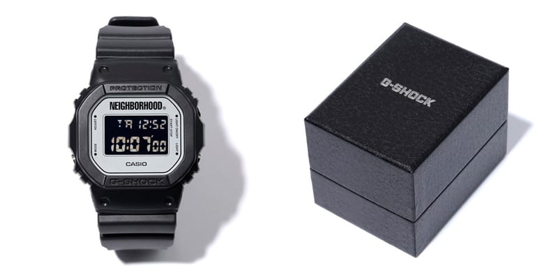 NEIGHBORHOOD x G-SHOCK DW-5600 Collaboration | Hypebeast